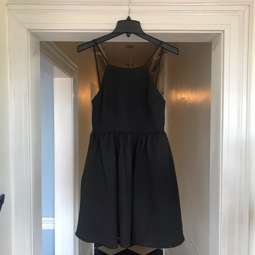 Lulu’s Black Skater Dress
